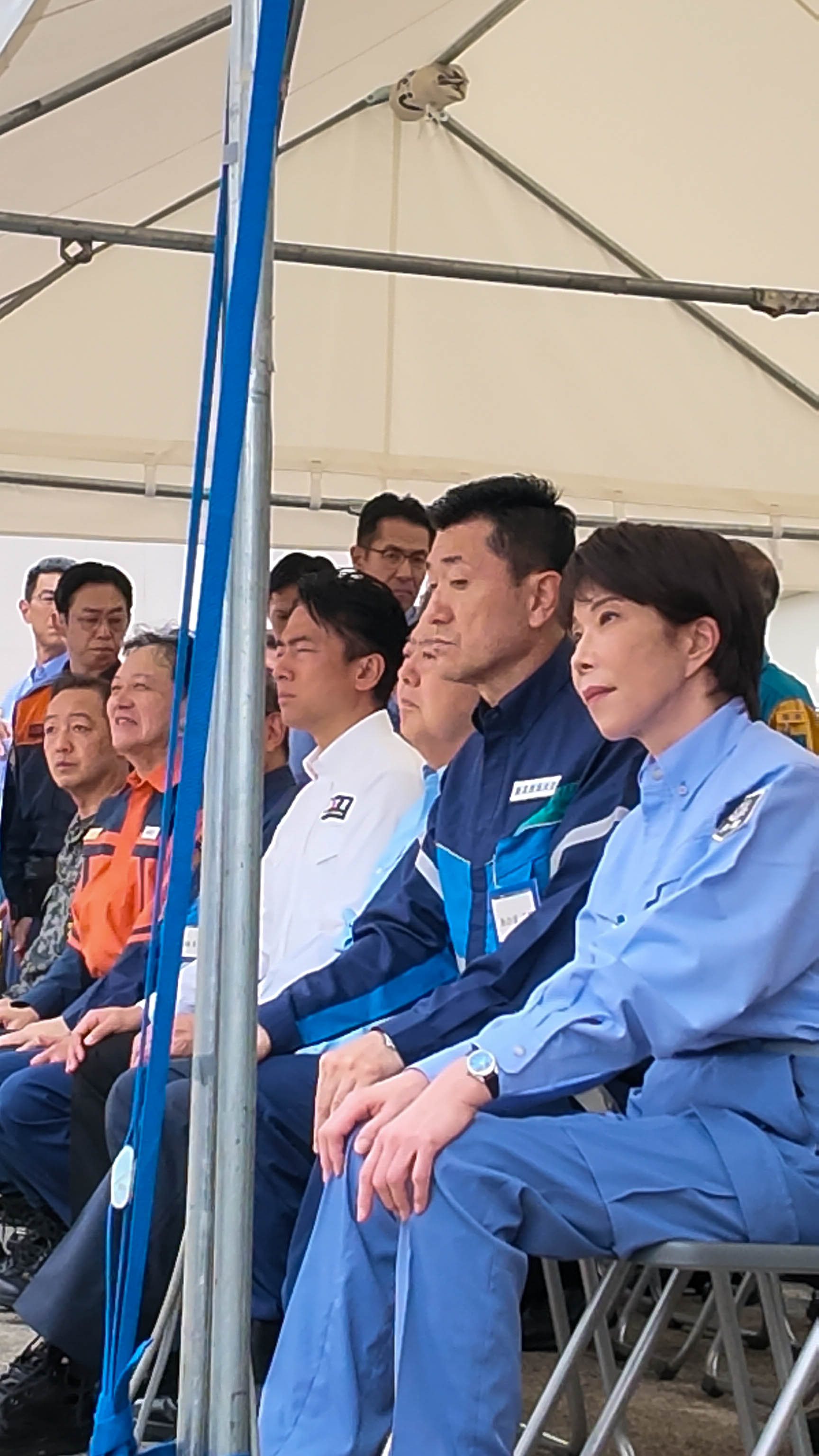 説明を受ける高市総理